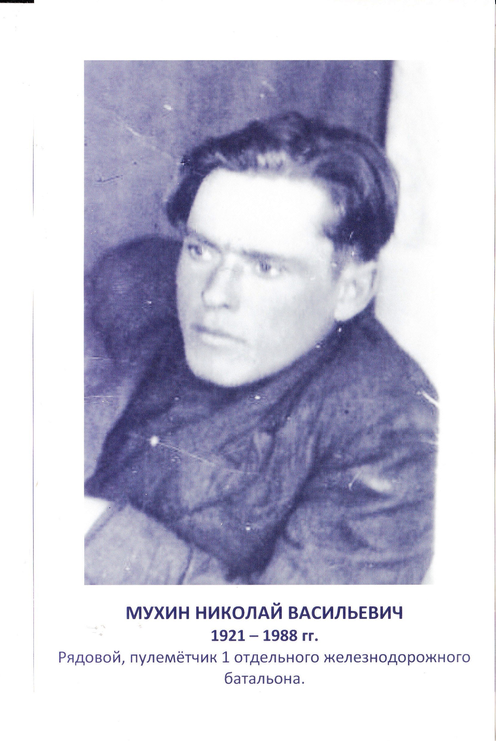 Мухин Николай Васильевич.